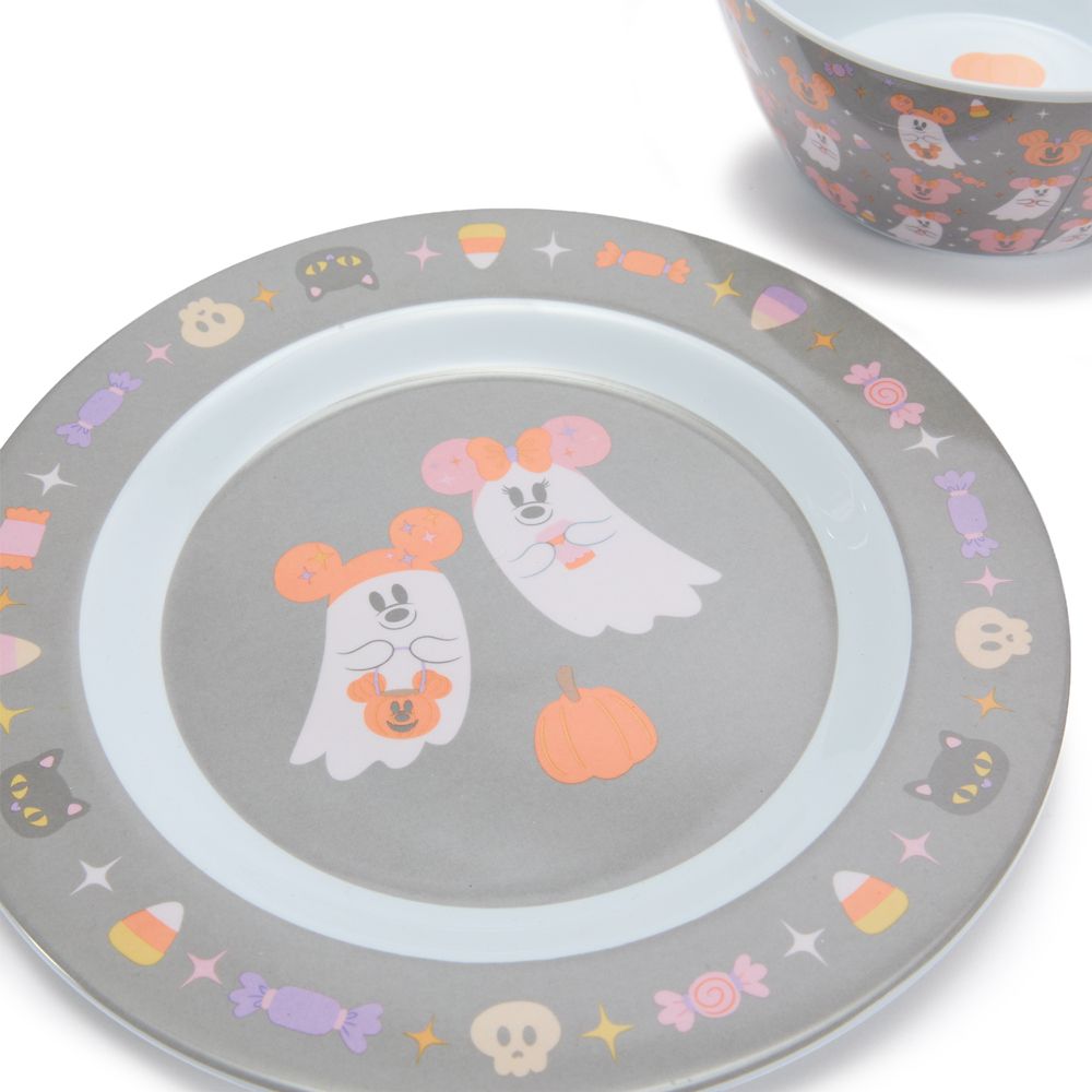Mickey and Minnie Mouse Cutie Ghost Meal Set &ndash; Exclusive