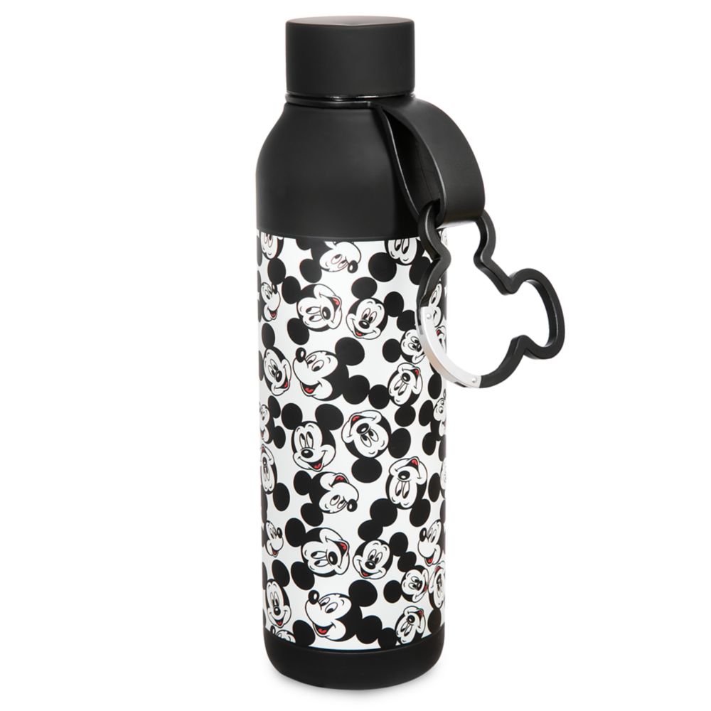 Mickey Mouse 21 oz. Stainless Steel Water Bottle with Carabiner Official shopDisney
