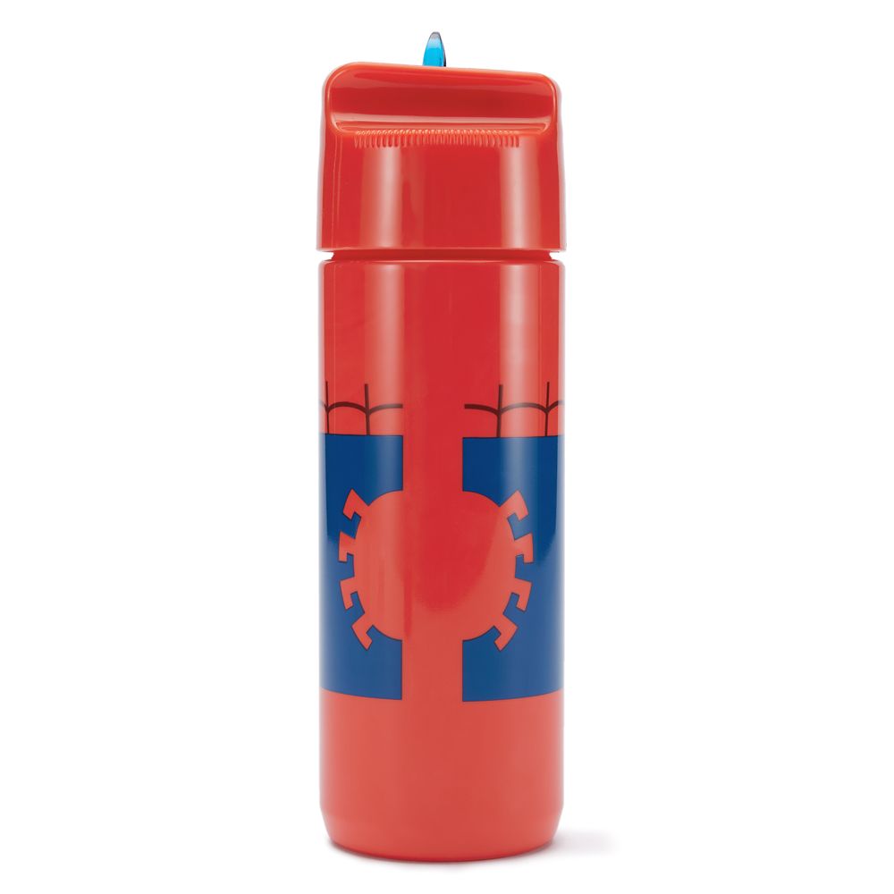 Spider-Man Water Bottle with Flip-Up Straw
