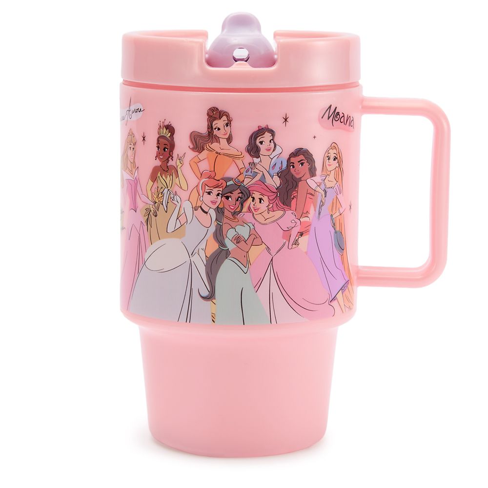 Disney Princess 18 oz. Tumbler with Built-In Straw