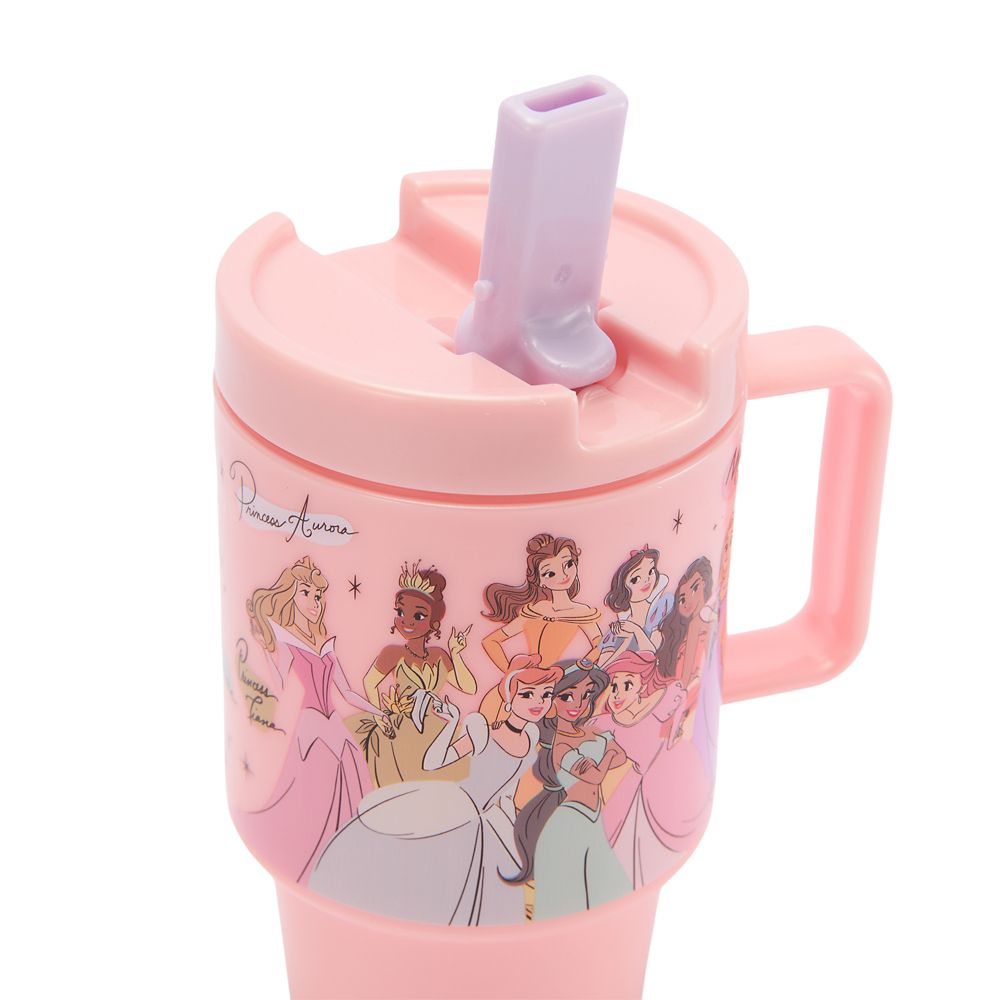 Disney Princess 18 oz. Tumbler with Built-In Straw