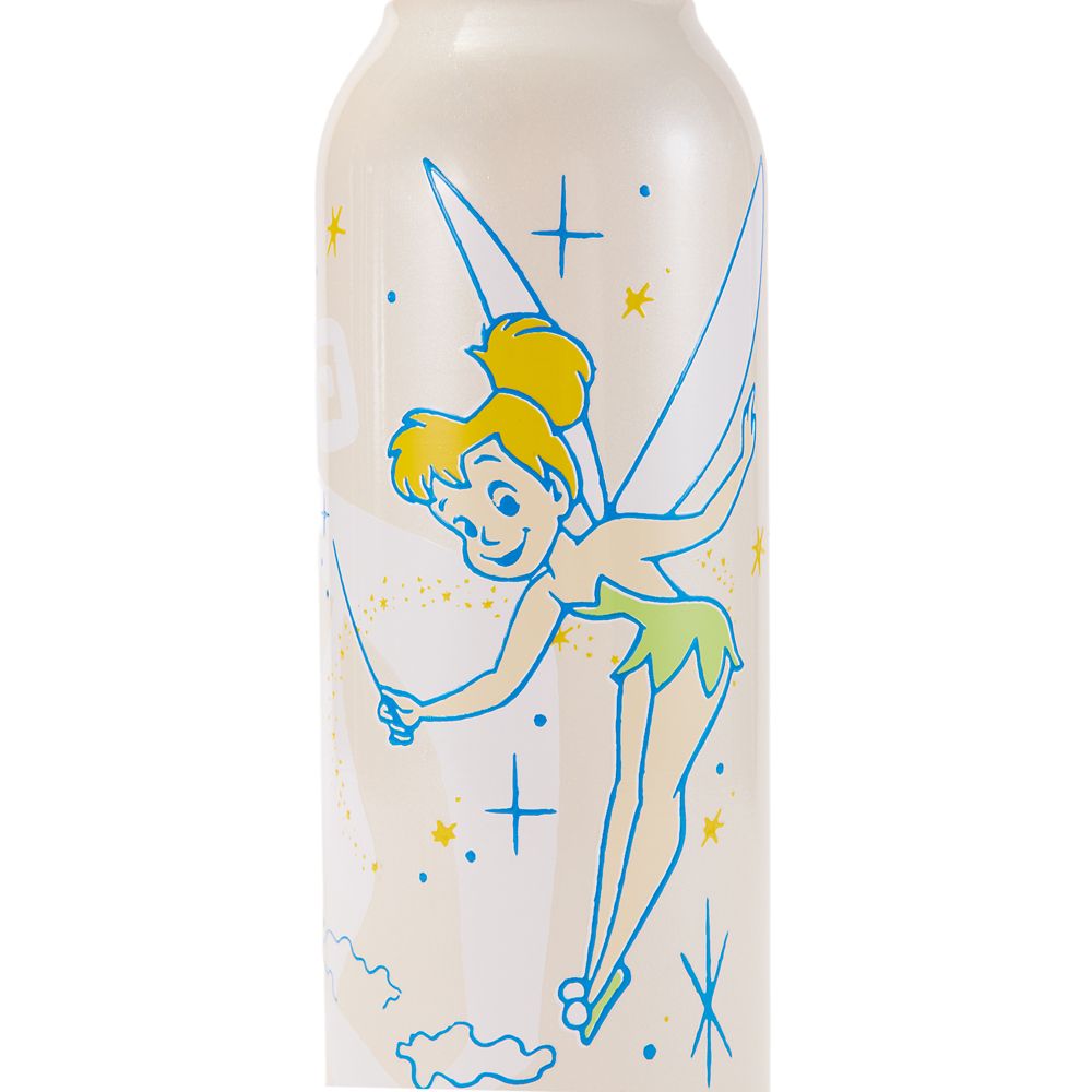 Tinker Bell Stainless Steel Water Bottle &ndash; Disneyland 70th Anniversary