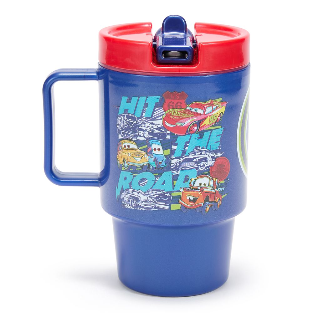 Cars 18 oz. Tumbler with Built-In Straw