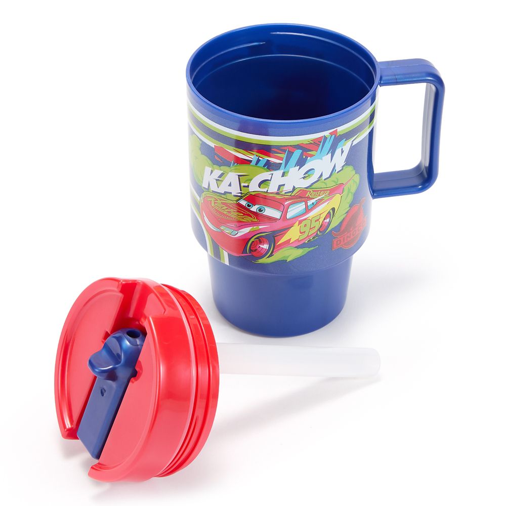 Cars 18 oz. Tumbler with Built-In Straw