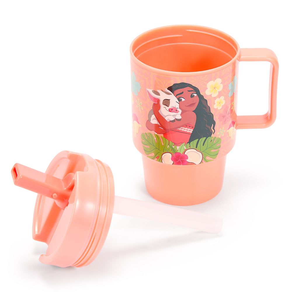 Moana 18 oz. Tumbler with Built-In Straw