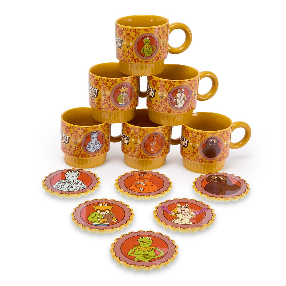 Rowlf Mug and Coaster Set &ndash; The Muppet Show 50th Anniversary