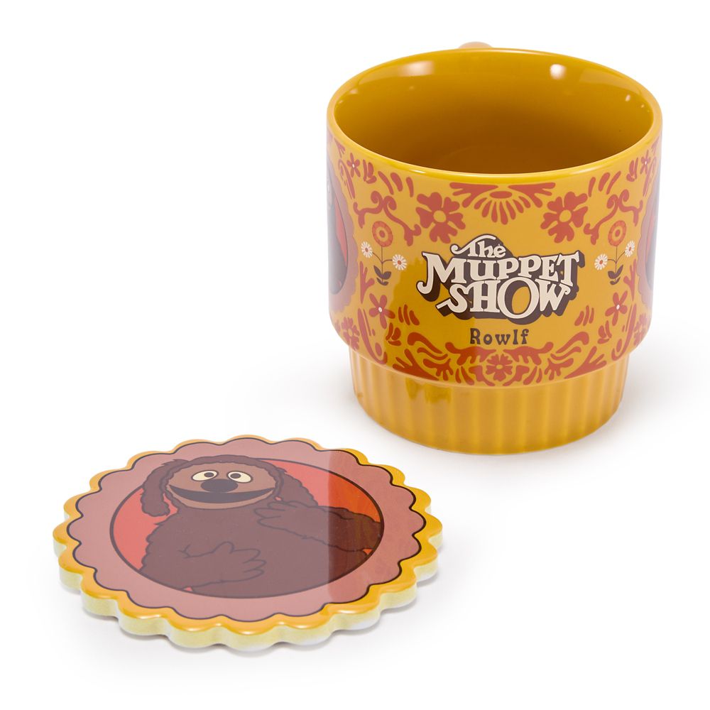 Rowlf Mug and Coaster Set &ndash; The Muppet Show 50th Anniversary