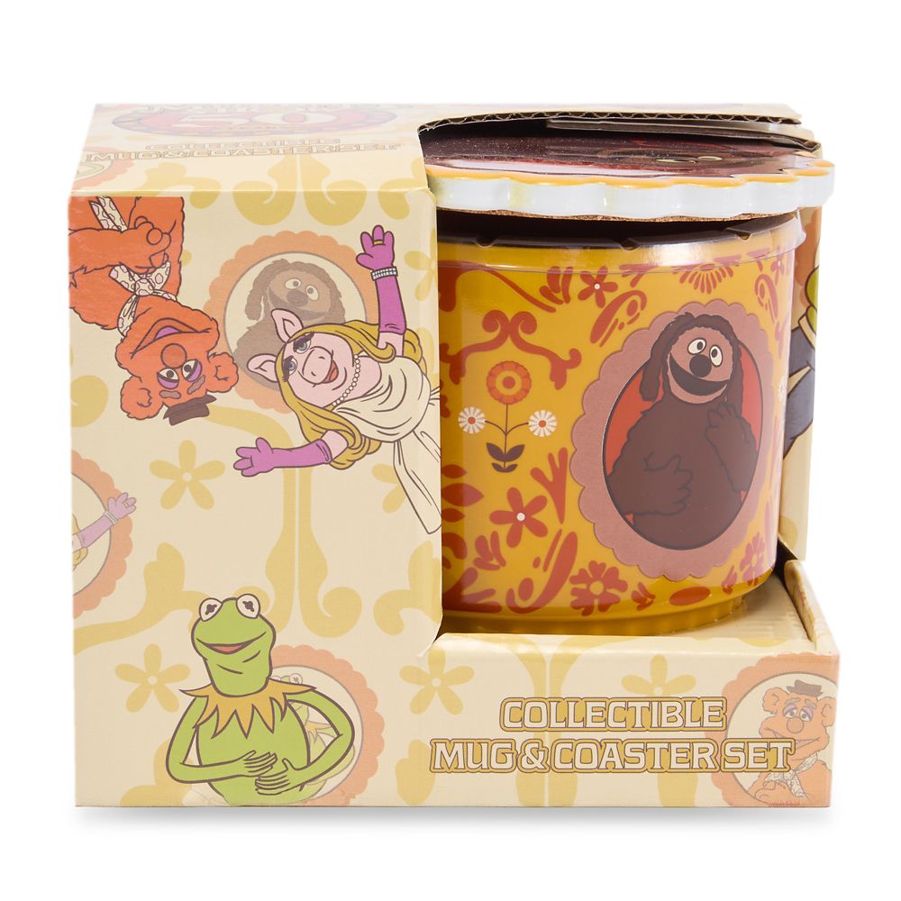 Rowlf Mug and Coaster Set &ndash; The Muppet Show 50th Anniversary
