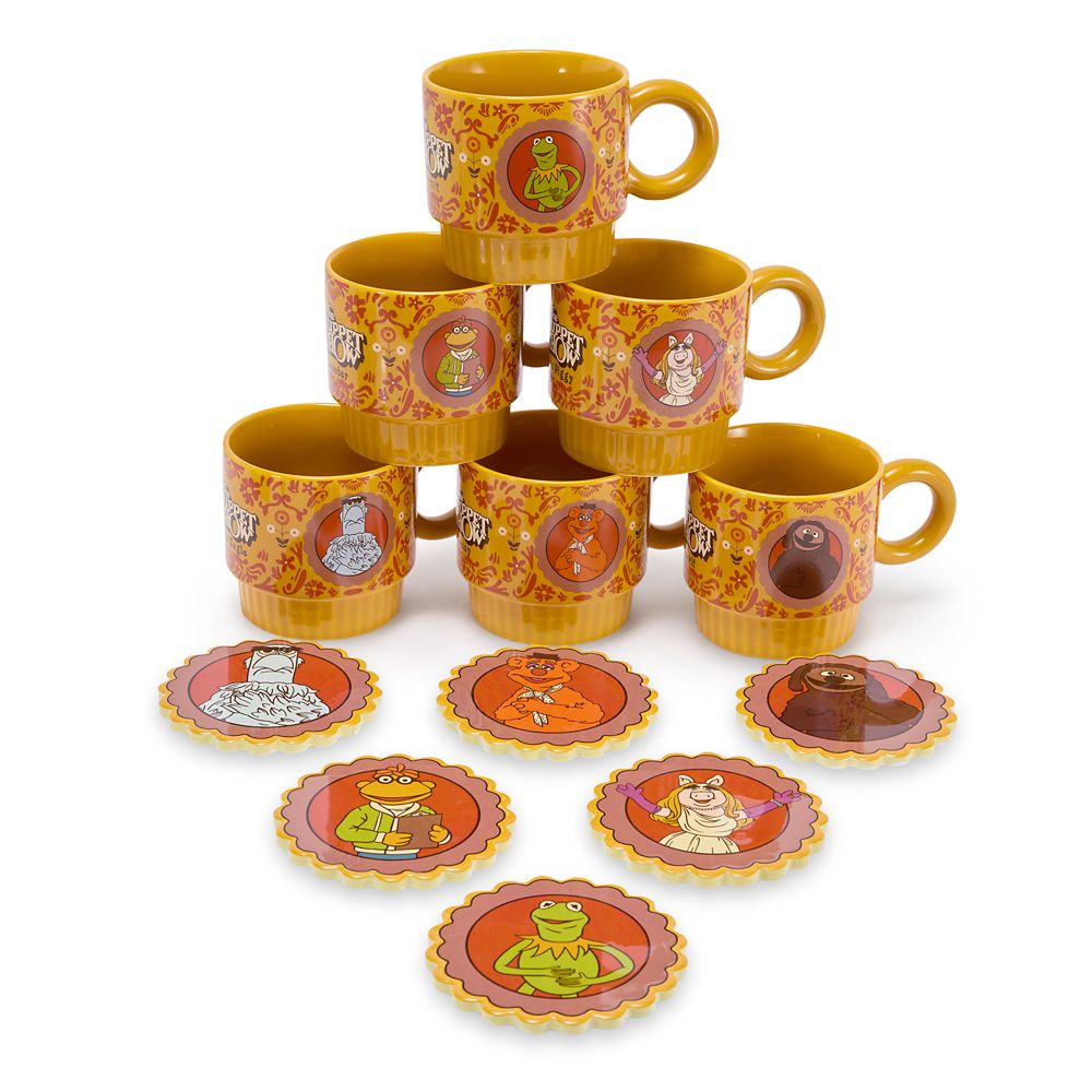 Sam Eagle Mug and Coaster Set &ndash; The Muppet Show 50th Anniversary
