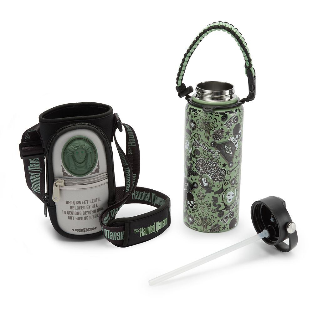 Madame Leota 32 oz. Stainless Steel Water Bottle and Carrier &ndash; The Haunted Mansion