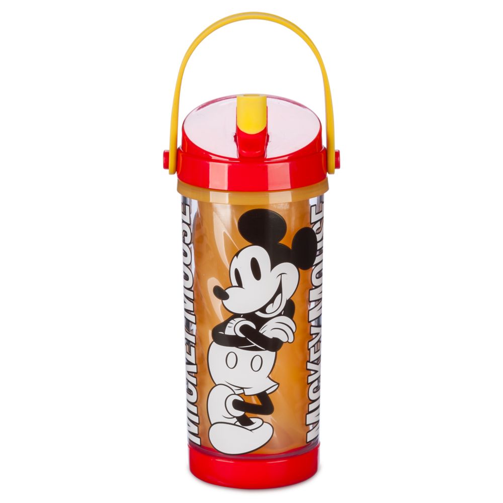 Mickey Mouse Color Changing Water Bottle with Built-In Straw Official shopDisney