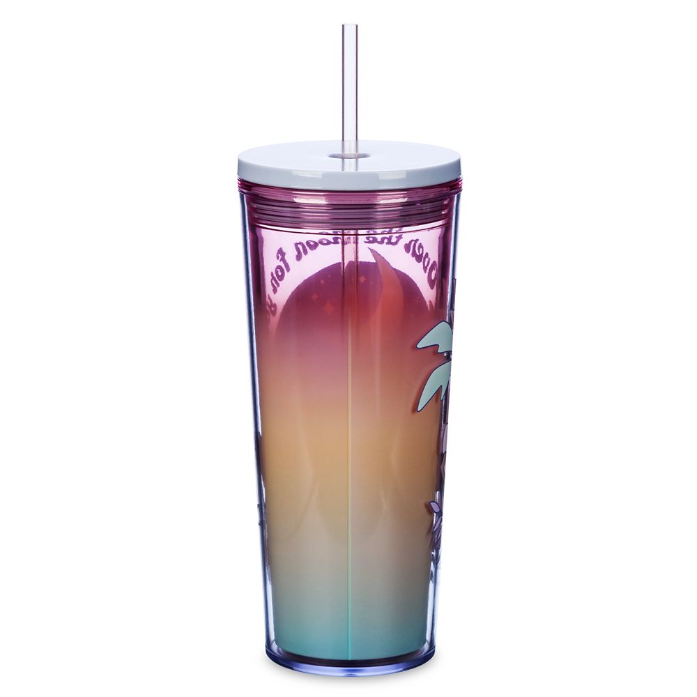 Stitch and Angel Tumbler with Straw - Lilo & Stitch