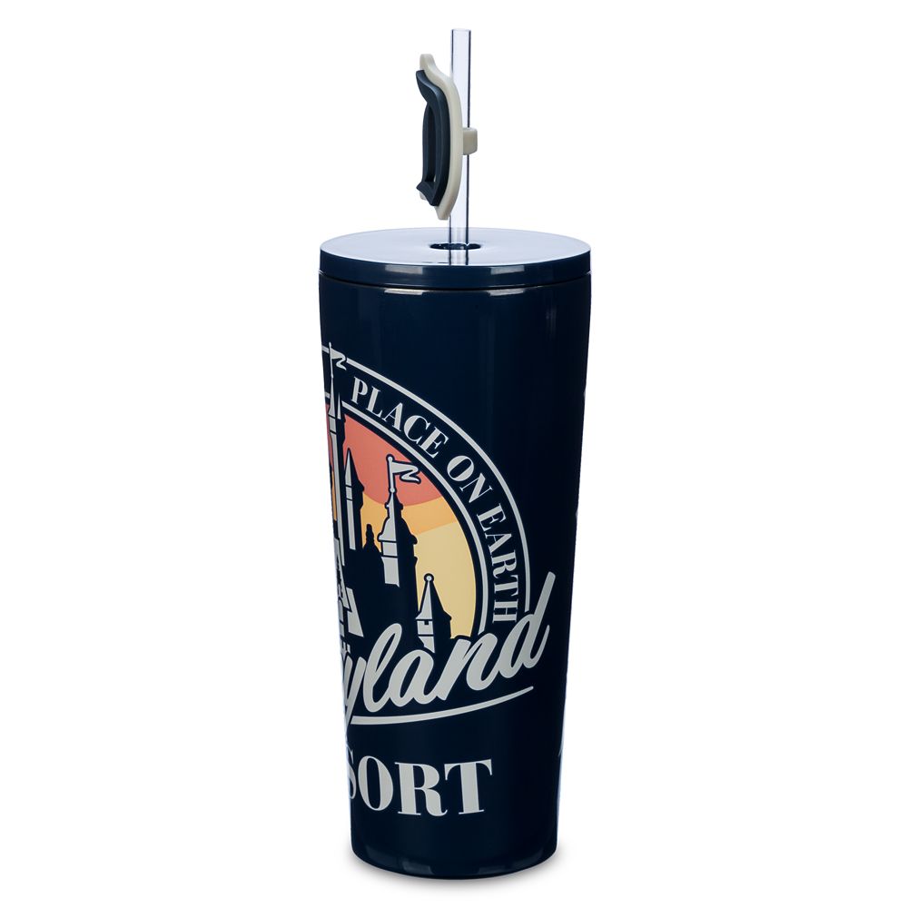Disneyland Stainless Steel Tumbler with Straw