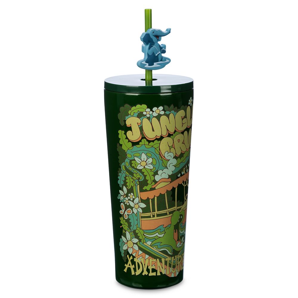 Disney's Jungle Cruise Stainless Steel Tumbler with Straw