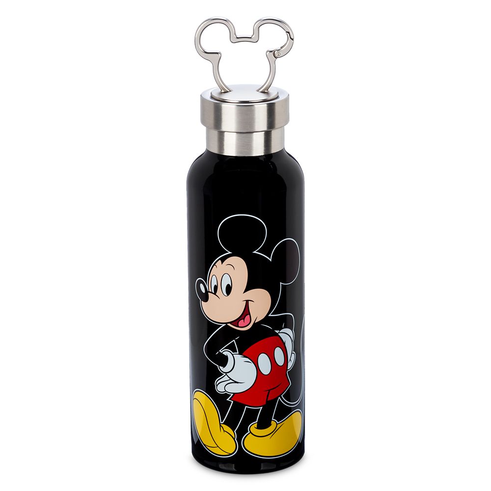 Mickey Mouse Stainless Steel Water Bottle with Clip Official shopDisney