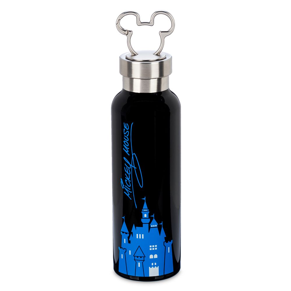 Mickey Mouse Stainless Steel Water Bottle with Clip