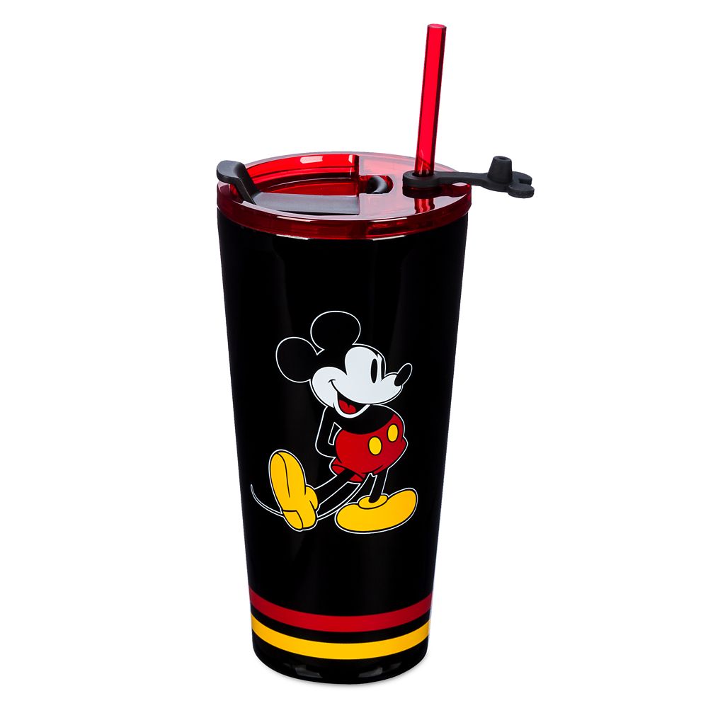 Mickey Mouse Stainless Steel Tumbler with Straw Official shopDisney