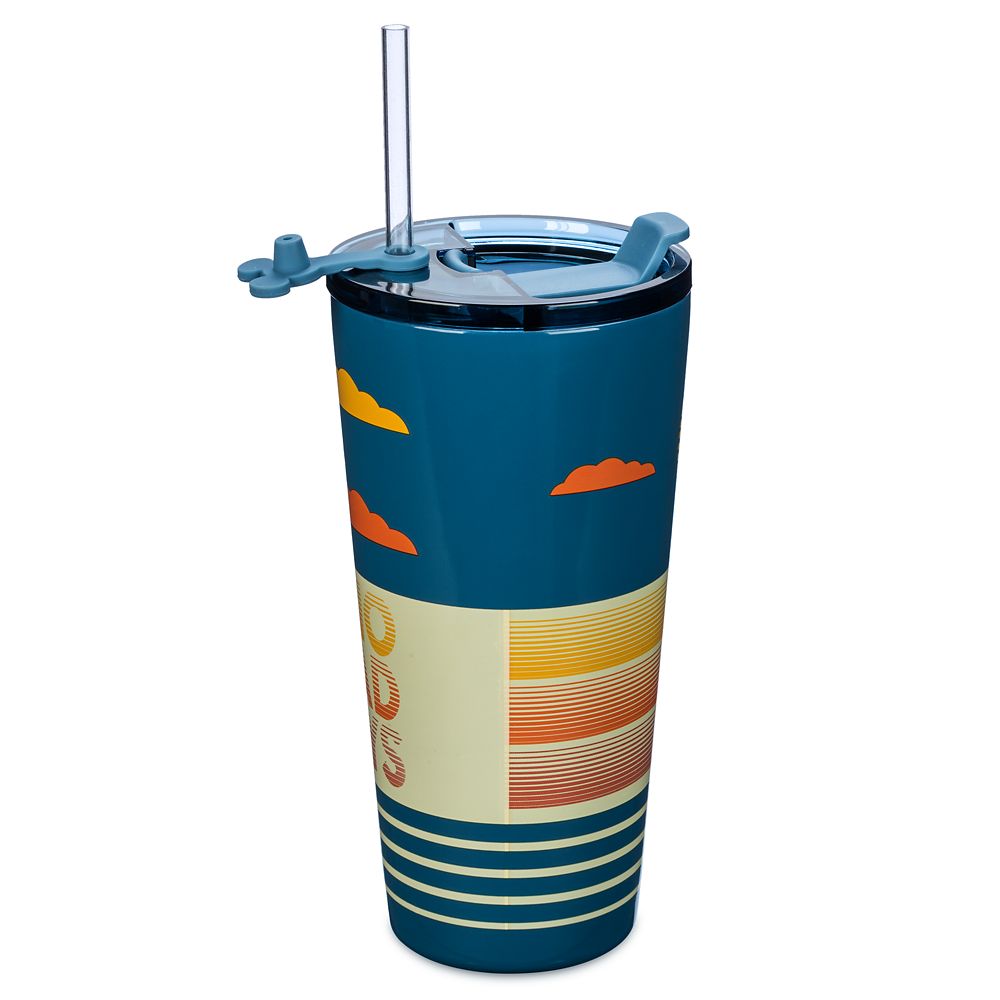 Stitch Stainless Steel Tumbler with Straw - Lilo & Stitch