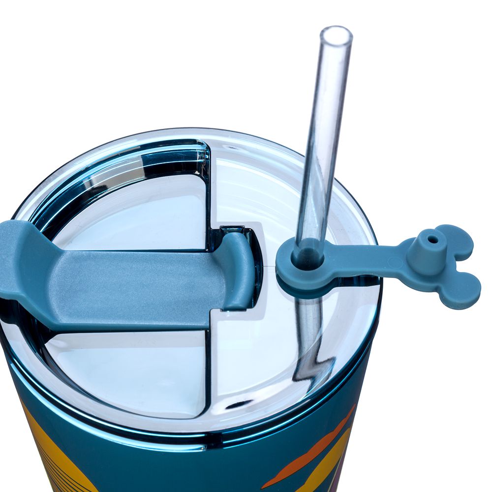 Stitch Stainless Steel Tumbler with Straw - Lilo & Stitch