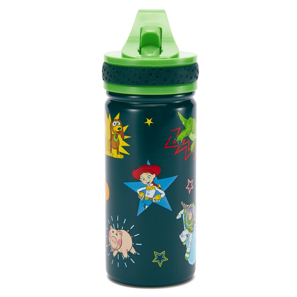 Toy Story 14oz. Stainless Steel Water Bottle with Built-In Straw