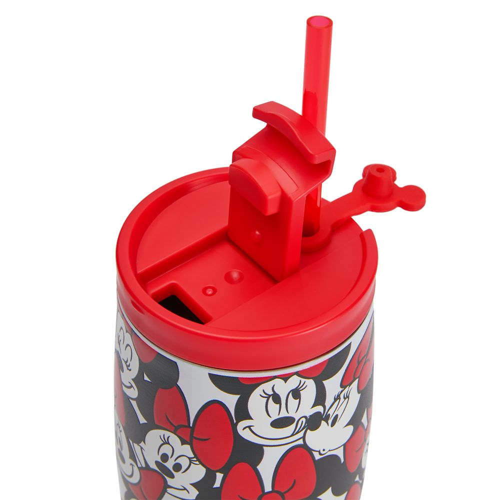 Minnie Mouse 20 oz. Stainless Steel Tumbler with Straw