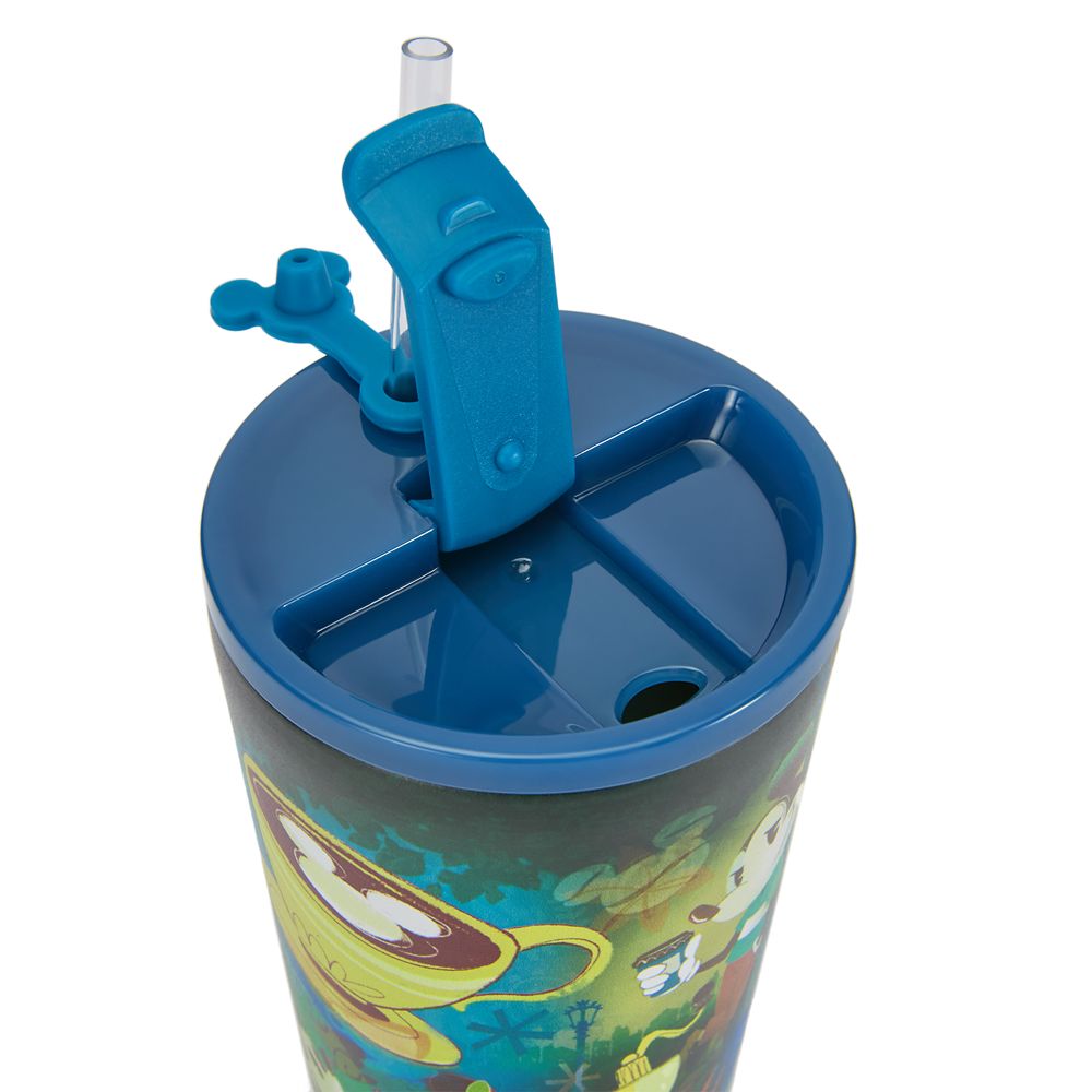 Mickey Mouse 18 oz. Stainless Steel Tumbler with Straw