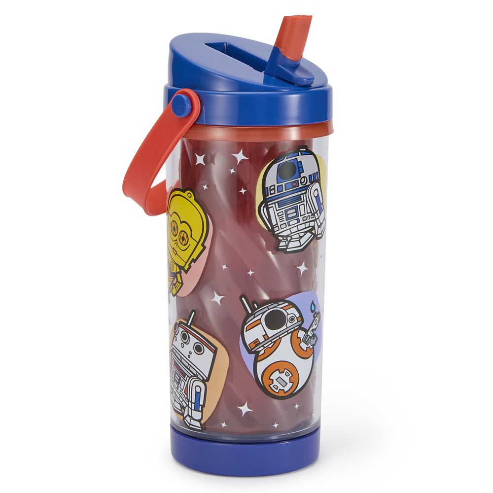 Droids Color-Changing Water Bottle with Built-In Straw and Handle - Star Wars