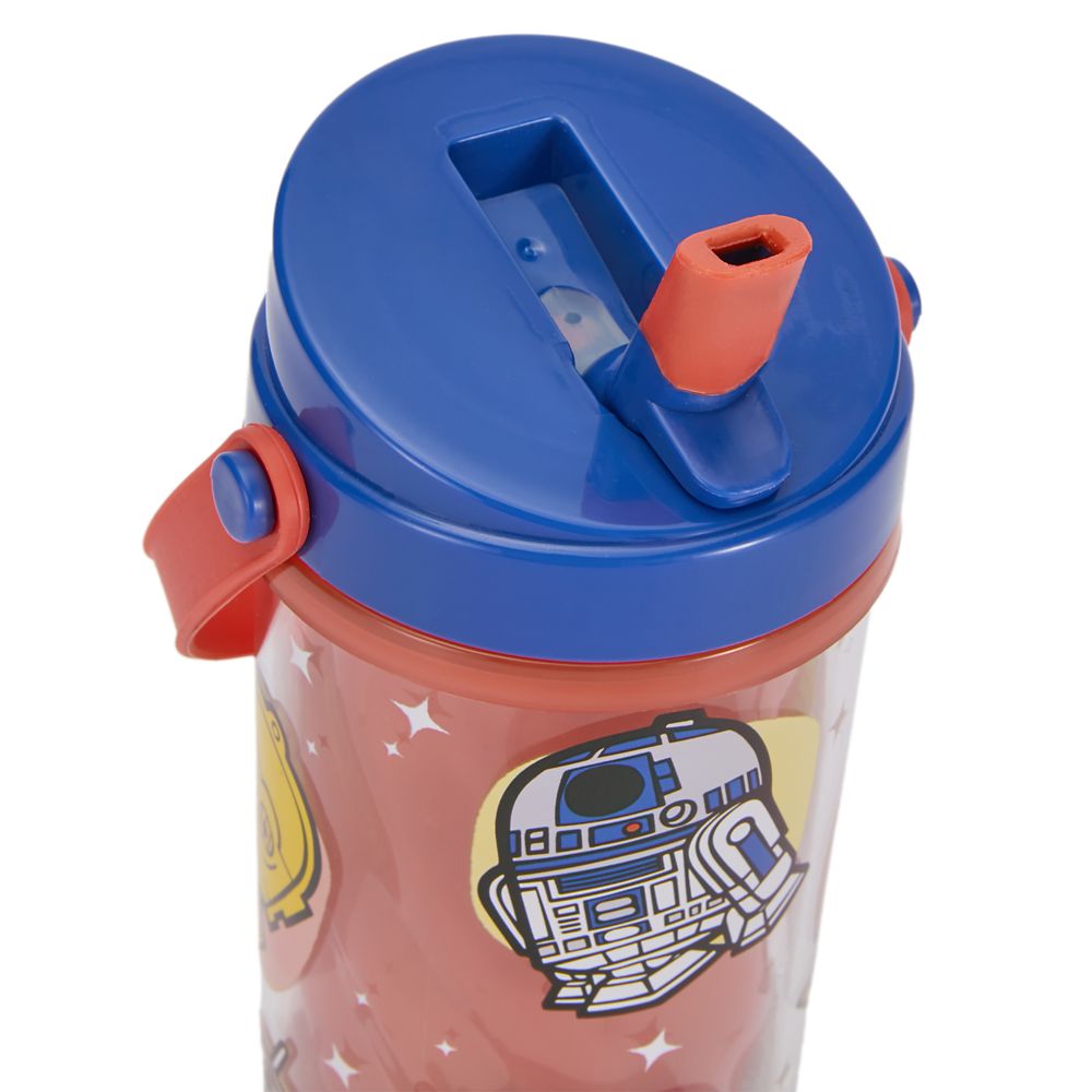 Droids 10 oz. Color-Changing Water Bottle with Built-In Straw and Handle &ndash; Star Wars