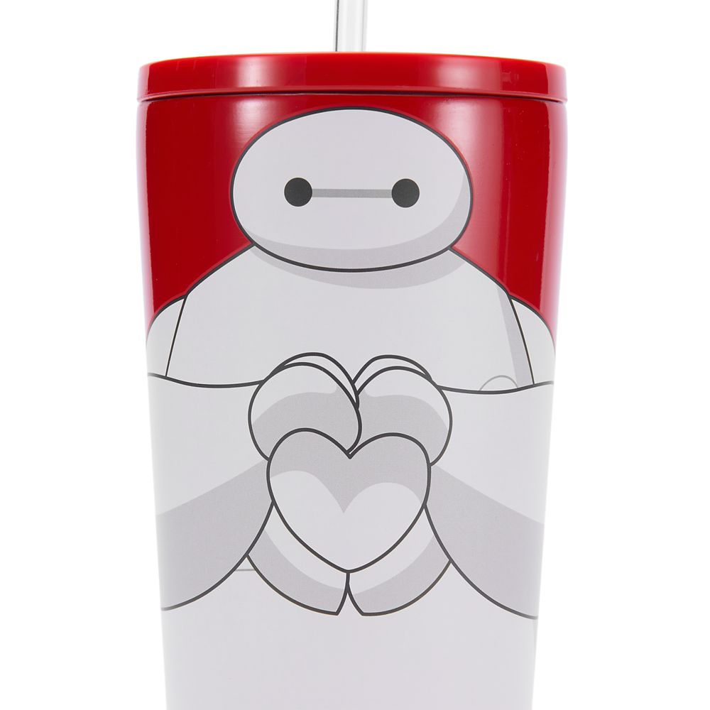 Baymax 22 oz. Stainless Steel Tumbler with Straw &ndash; Big Hero 6