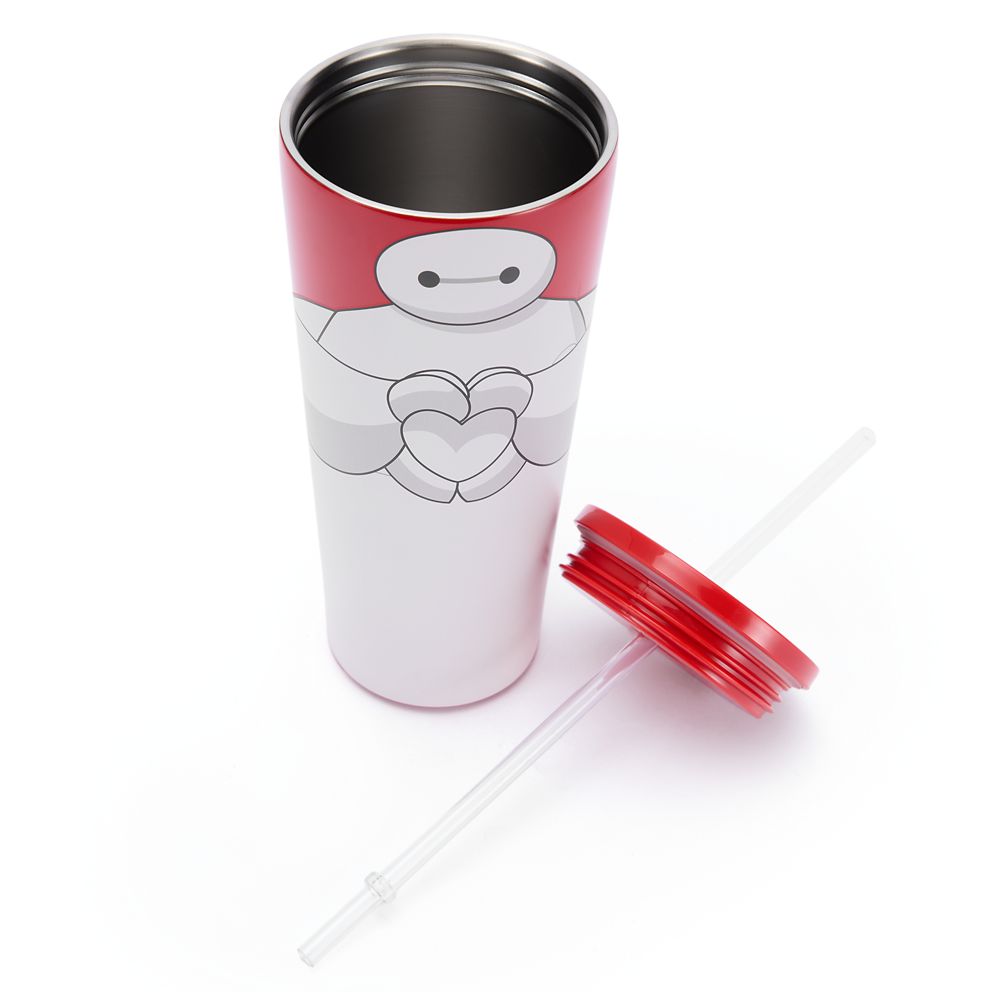 Baymax 22 oz. Stainless Steel Tumbler with Straw &ndash; Big Hero 6