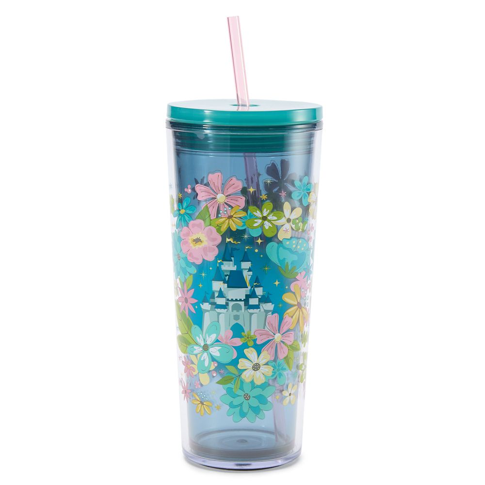 Fantasyland Castle Travel Tumbler with Straw