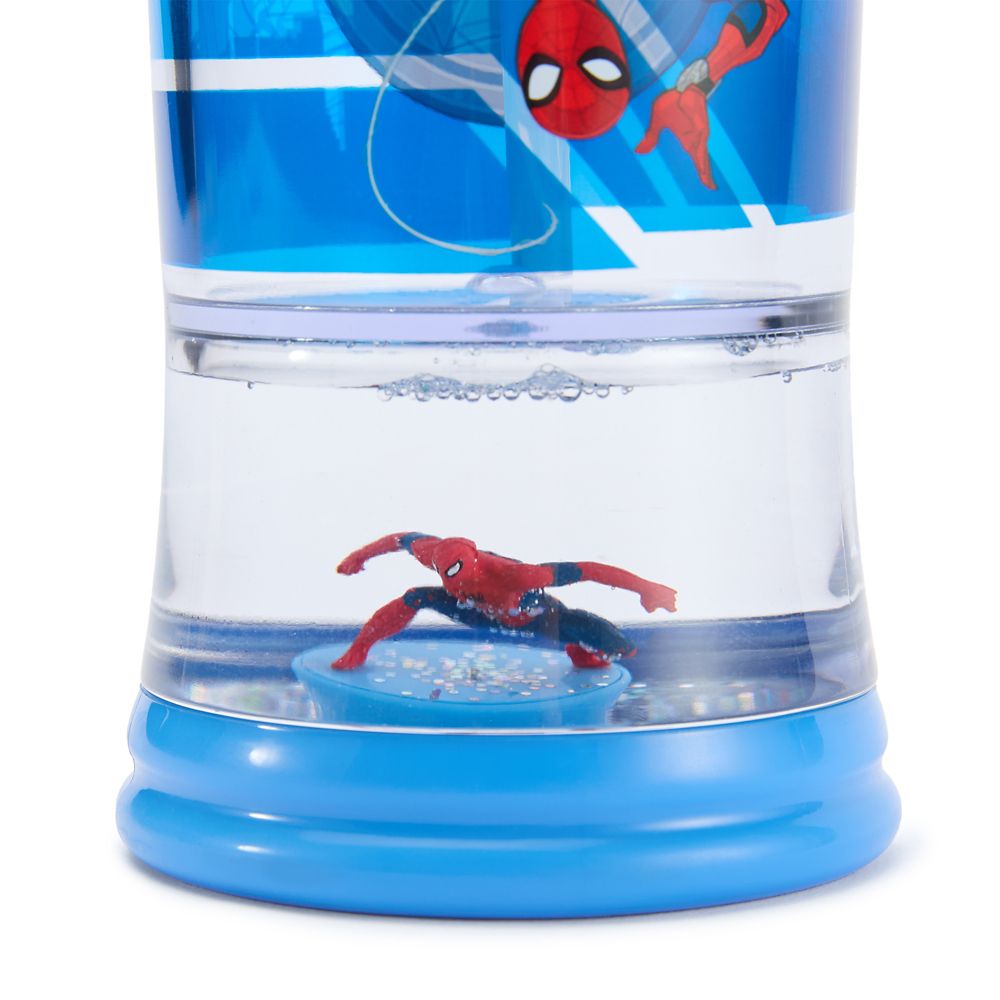 Spider-Man Snow Globe Water Bottle for Kids