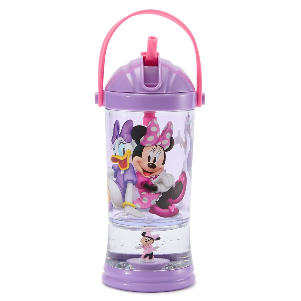 Minnie Mouse and Friends Snow Globe Water Bottle for Kids