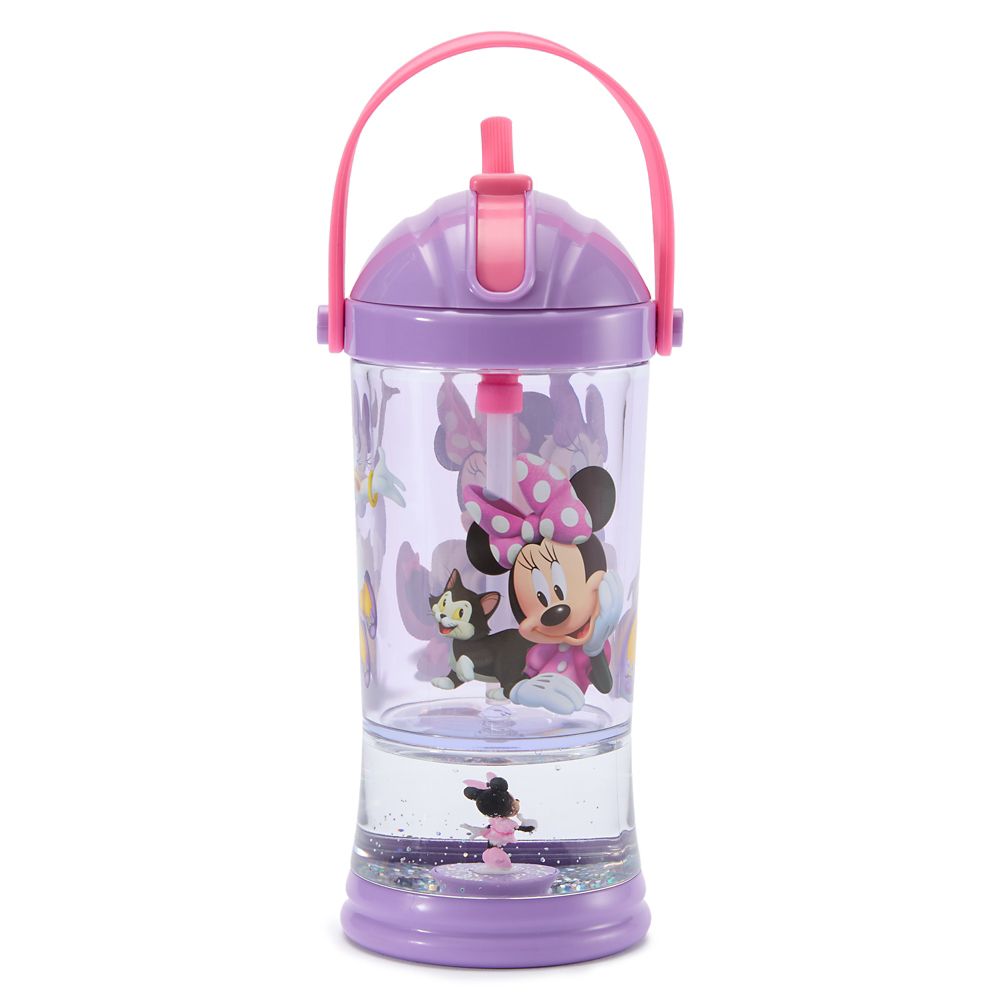 Minnie Mouse and Friends Snow Globe Water Bottle for Kids