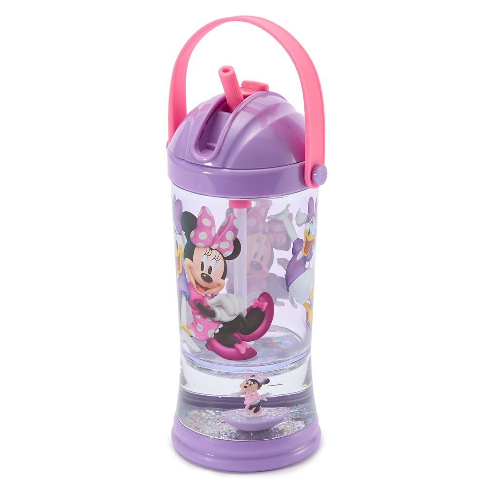 Minnie Mouse and Friends Snow Globe Water Bottle for Kids
