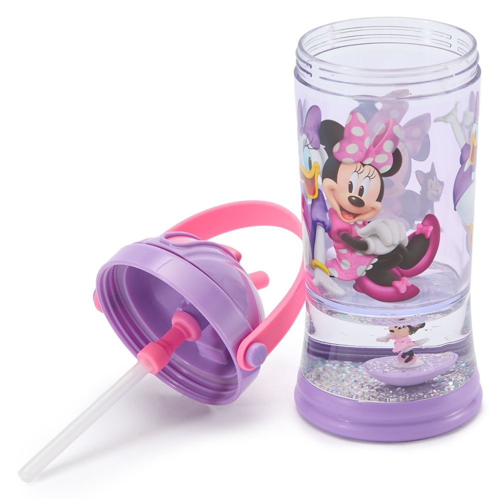 Minnie Mouse and Friends Snow Globe Water Bottle for Kids