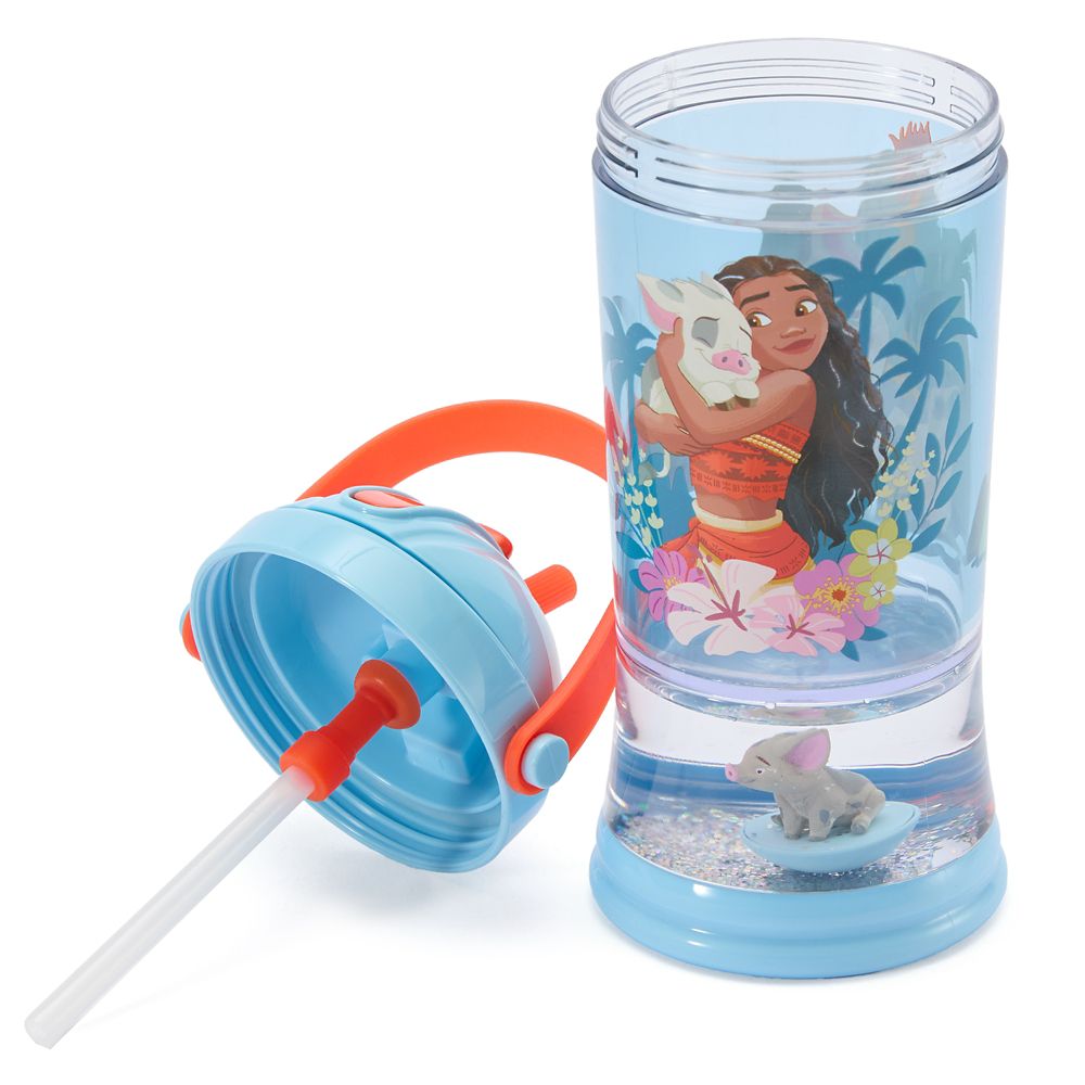 Moana Snow Globe Water Bottle for Kids