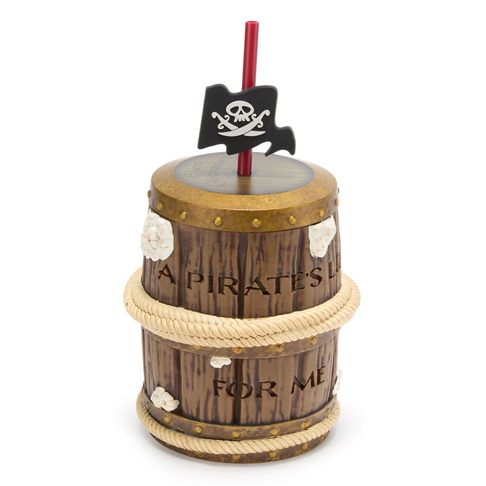 Pirates of the Caribbean 14 oz. Barrel Cup with Straw