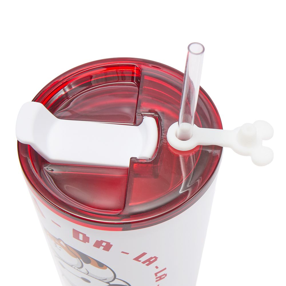 Baymax and Mochi 19 oz. Stainless Steel Tumbler with Straw &ndash; Big Hero 6