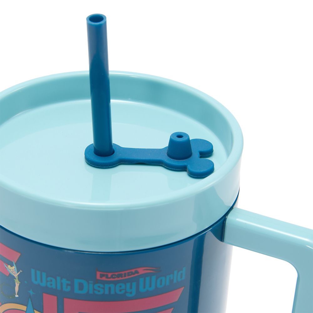 Mickey and Minnie Mouse Walt Disney World 55th Anniversary 33 oz. Travel Cup with Straw
