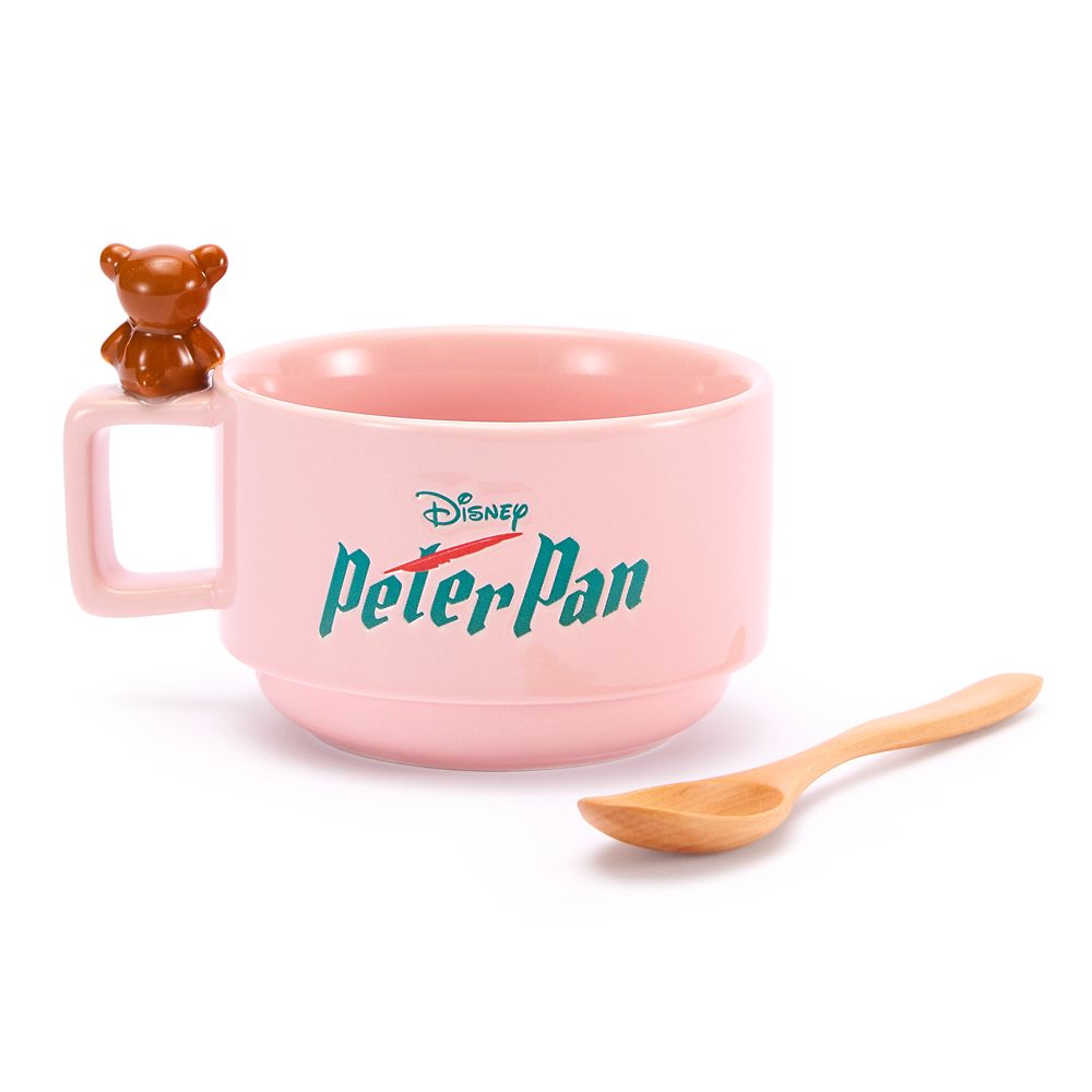 Michael Darling Soup Mug and Wooden Spoon Set &ndash; Peter Pan