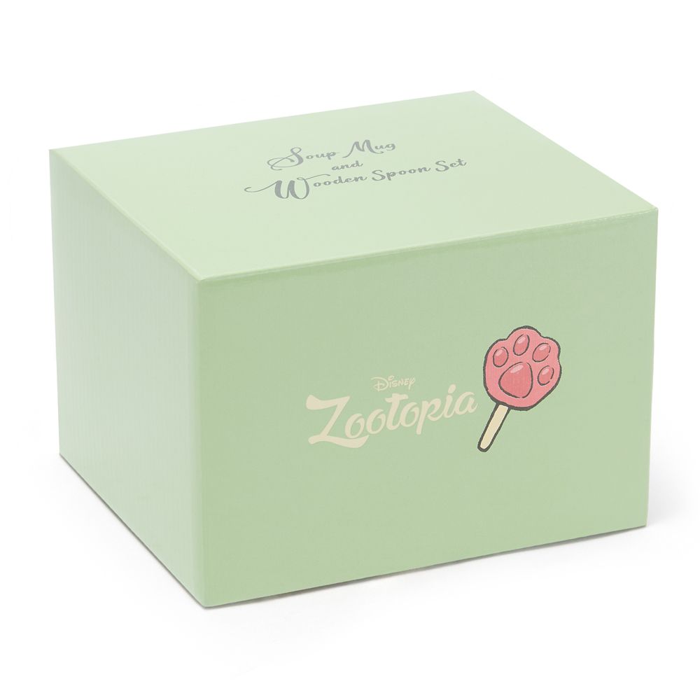 Zootopia Soup Mug and Wooden Spoon Set