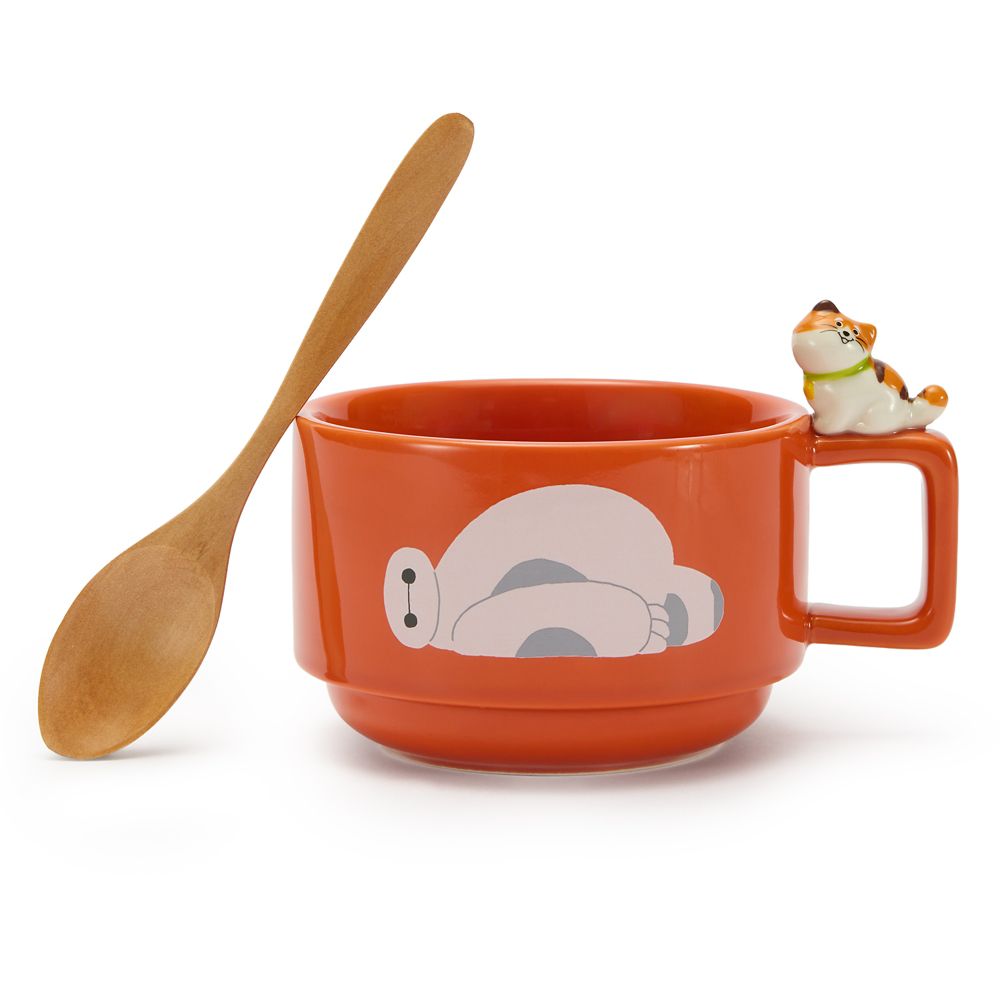 Baymax Soup Mug and Wooden Spoon Set &ndash; Big Hero 6