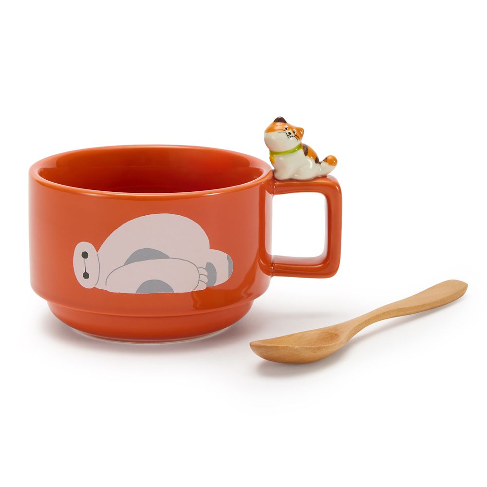 Baymax Soup Mug and Wooden Spoon Set &ndash; Big Hero 6