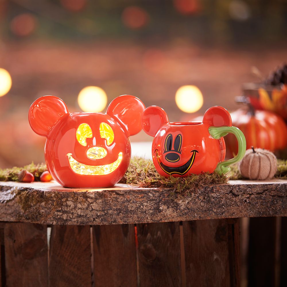 Mickey Mouse Halloween Jack-o'-Lantern Mug