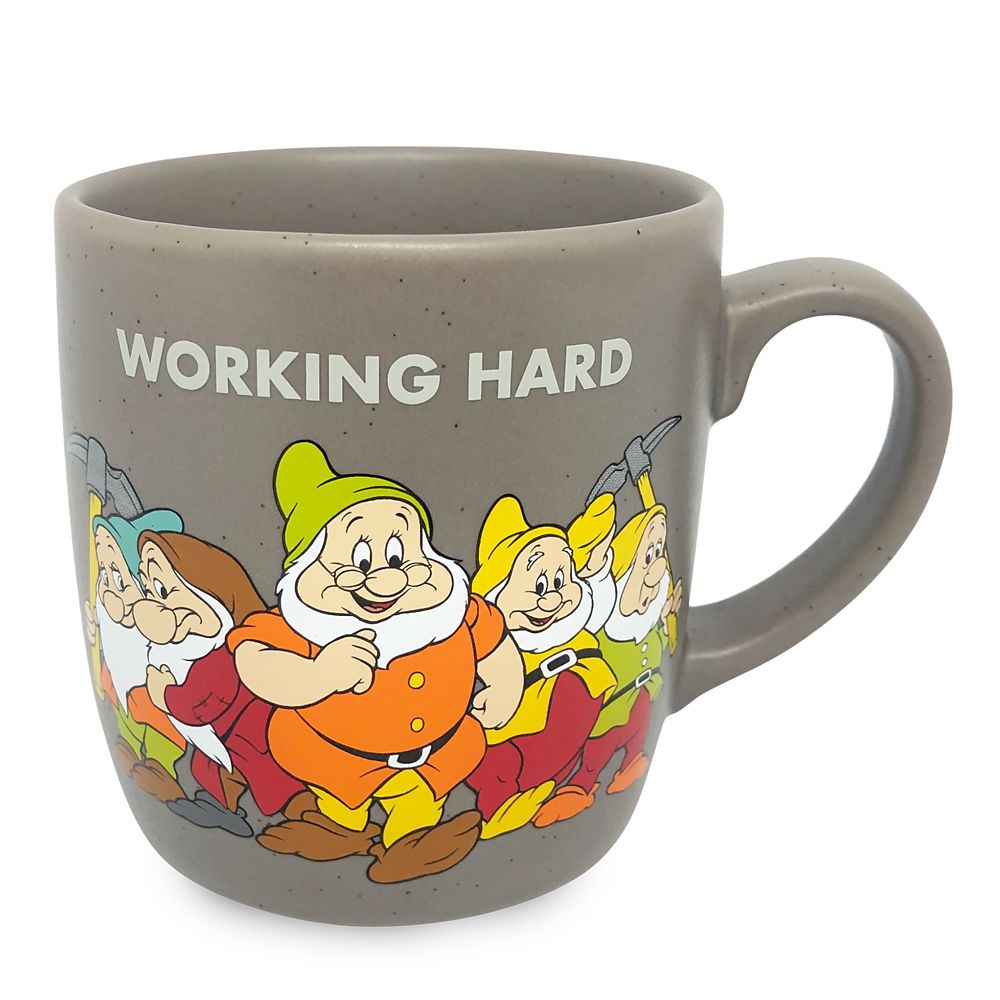 Seven Dwarfs ''Working Hard'' Mug Official shopDisney