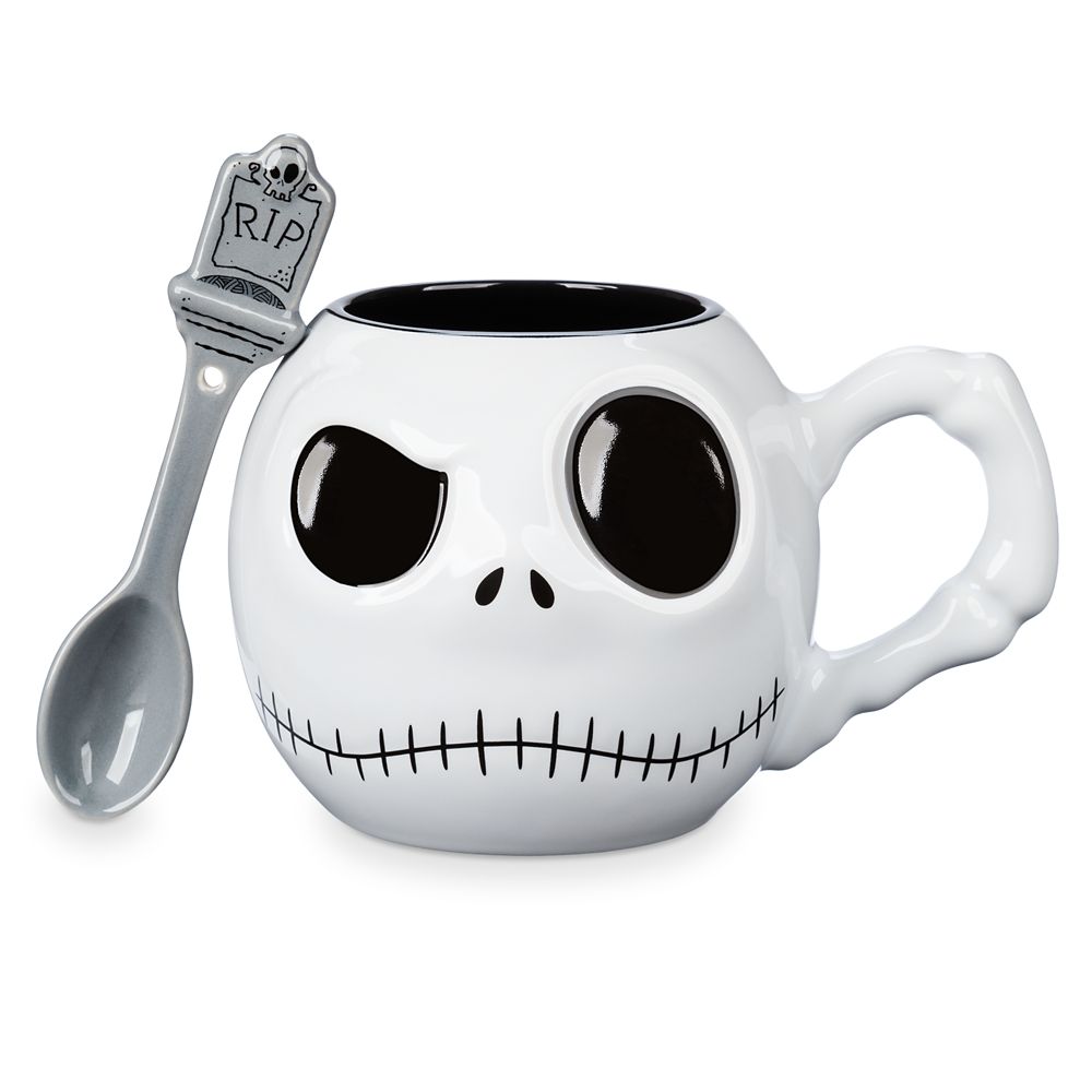 Jack Skellington Mug and Spoon Set – The Nightmare Before Christmas