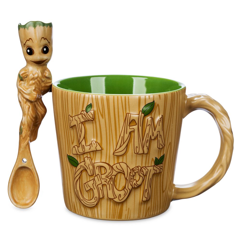 Groot Mug with Spoon Set  Guardians of the Galaxy Official shopDisney