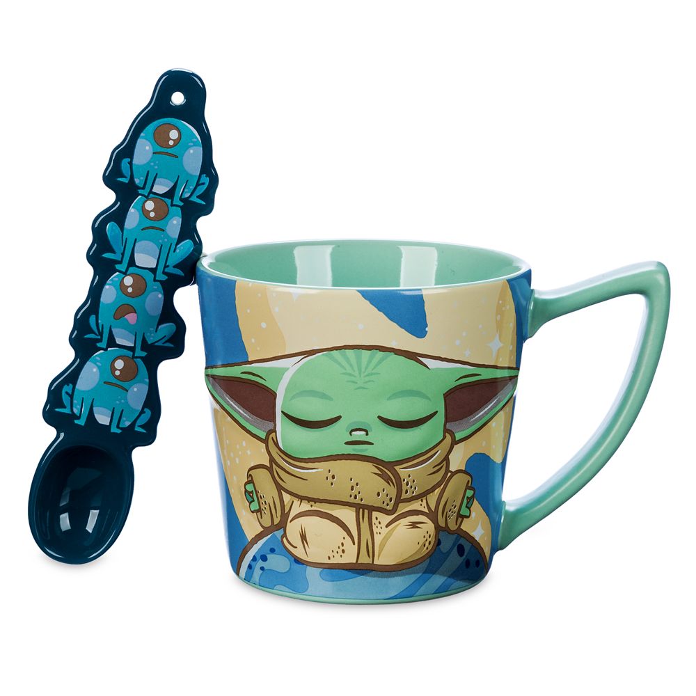 Grogu Mug with Spoon Set  Star Wars: The Mandalorian Official shopDisney