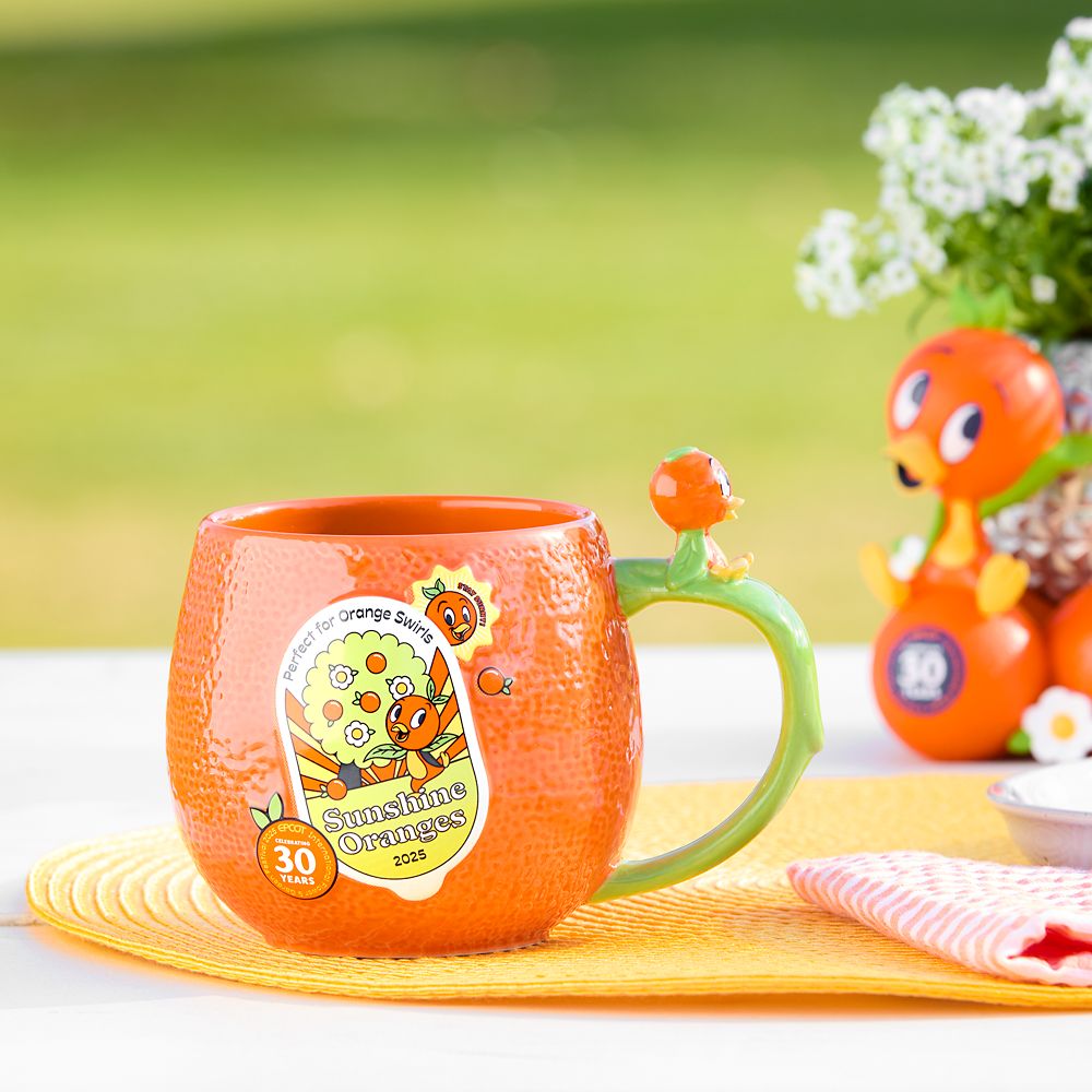 Orange Bird Sculpted Mug - EPCOT International Flower & Garden Festival 2025